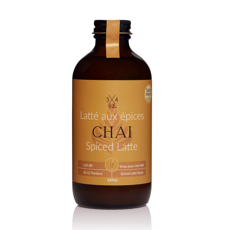 Chai Spiced Latte - 3/4 OZ. | Tonic, Ginger and Cola Maison for